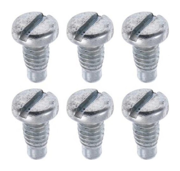 Screw Set for Headlight Retaining Rings for 1967-81 Chevrolet/GMC Pickup - 6-Piece