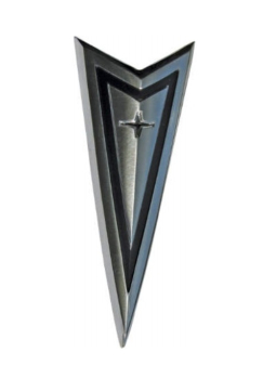 Front Emblem for 1967 Pontiac Bonneville - Arrowhead