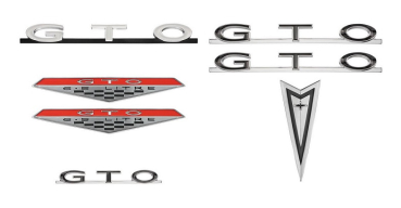 Emblem Kit for 1967 Pontiac GTO