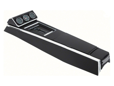 Center Console Assembly with Gauges for 1967 Chevrolet Camaro with TH350/400 Automatic Transmission