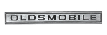 Grille Bar Emblem for 1967 Oldsmobile Cutlass - OLDSMOBILE