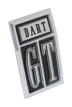 Fender Emblems for 1967 Dodge Dart GT - DART GT