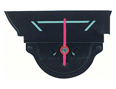 Temperatur-Anzeige in der Mittelkonsole für 1967 Pontiac Firebird