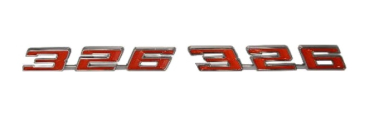 Fender Emblems for 1967 Pontiac GTO - 326