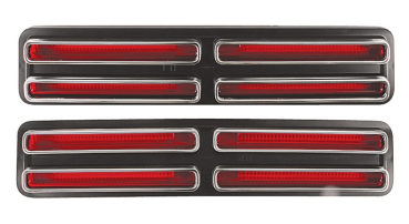 Tail Lamp Lenses for 1967 Pontiac GTO - Left and Right Hand Side