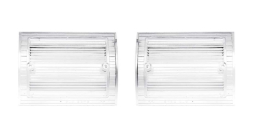 Back-Up Lamp Lenses for 1967 Plymouth GTX - Pair
