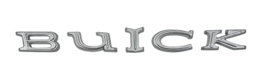 Hood Emblem for 1967 Buick Skylark - Letters "BUICK"