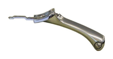 Spiegel-Arm für 1967 Pontiac Tempest Convertible - Schwarz/Chrom