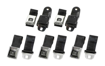 Seat Belt Set for 1968-69 Chevrolet Camaro - Deluxe