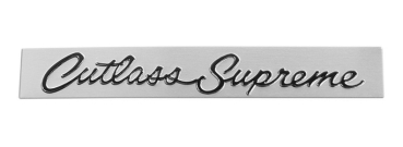 Glove Box Emblem for 1968-69 Oldsmobile Cutlass Supreme - Cutlass Supreme