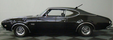 Zierleisten-Satz der Dachkanten für 2-türige 1968-69 Oldsmobile Cutlass und 442 - 6-teilig
