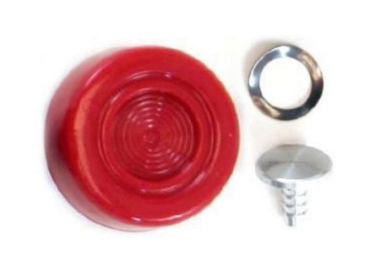 Window Crank Handle Knob for 1968-69 Ford Fairlane - Vermillion