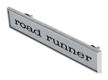 Door Emblems for 1968-69 Plymouth Road Runner - road runner