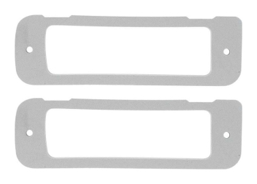 Park/Turn Light Lens Gaskets for 1968-69 Plymouth Satellite - Pair