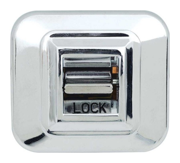 Power Door Lock Switch for 1968-70 Chevrolet Full-Size Models - Chrome
