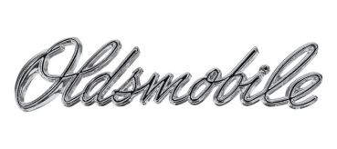 Hauben-Emblem für 1968-70 Oldsmobile Cutlass - Schriftzug "Oldsmobile"