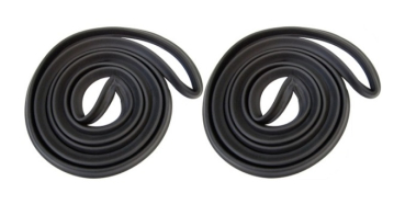 Rear Door Weatherstrips for 1968-72 Oldsmobile Vista Cruiser - Pair