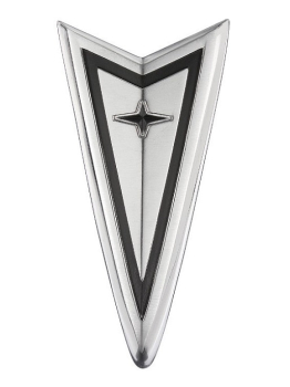 Front-Emblem für 1968 Pontiac GTO mit Chrom-Stoßstange - Arrowhead