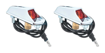 Turn Signal Indicator Lamp Assembly Set for 1968 Plymouth Barracuda