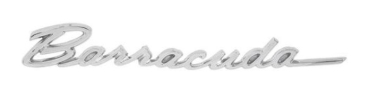 Trunk Emblem for 1968 Plymouth Barracuda - Barracuda Script