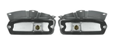 Park/Turn Light Housings for 1968 Pontiac Bonneville - Pair