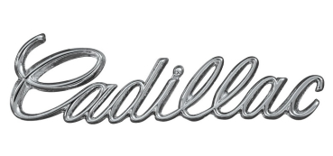 Dash Emblem for 1968 Cadillac - Script Cadillac