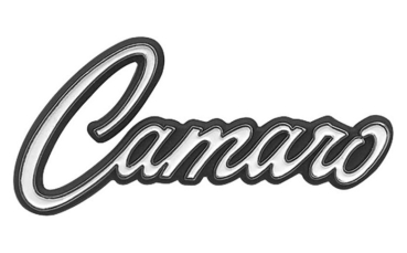 Glove Box Door Emblem for 1968 Chevrolet Camaro - Script Camaro