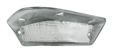 Park/Turn Light Lens -Clear- for 1968 Pontiac Catalina - Right Hand