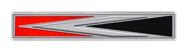 Headlamp Door Emblem -A- for 1968 Dodge Charger - Arrow