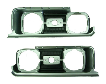 Headlight Housings for 1968 Oldsmobile F-85, Cutlass and 442 - Pair