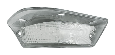 Park/Turn Light Lens -Clear- for 1968 Pontiac GTO - Right Hand