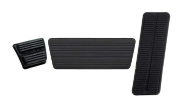 Pedal Pad Kit -A- for 1968 Chevrolet Chevy ll and Nova with Automatic Transmission and Drum Brakes