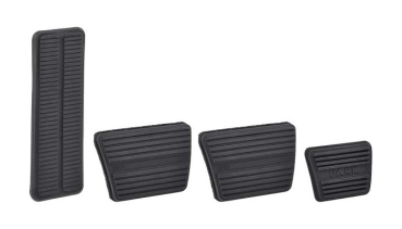 Pedal Pad Kit for 1968 Chevrolet Chevy ll and Nova with Manual Transmission and Drum Brakes