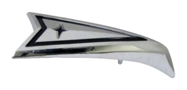 Front-Emblem für 1968 Pontiac Tempest mit Chrom-Stoßstange - Arrowhead
