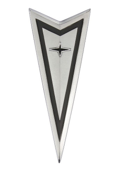 Front-Emblem für 1968 Pontiac Tempest mit Endura-Stoßstange - Arrowhead