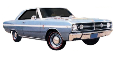 Streifen-Set für 1968 Dodge Dart - Seiten-Streifen