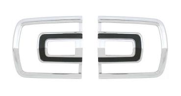 Tail Lamp Bezels for 1968 Plymouth Road Runner - Pair