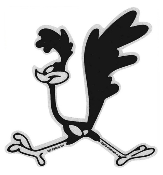 "Road Runner" Decal for 1968 Plymouth Road Runner - LH