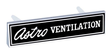 Armaturenbrett-Emblem für 1969-70 Chevrolet Impala - Astro Ventilation