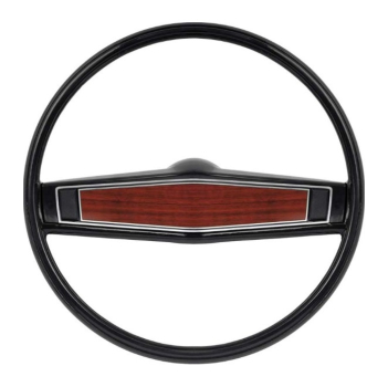 Steering Wheel Kit for 1969-70 Chevrolet Impala / Full Size Models - Black / Cherrywood