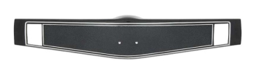 Steering Wheel Shroud for 1969-70 Chevrolet Impala / Full Size - Black / Chrome Trim