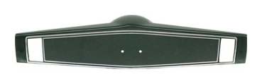 Steering Wheel Shroud for 1969-70 Chevrolet Impala / Full Size - Dark Green / Chrome Trim