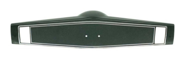 Steering Wheel Shroud for 1969-70 Chevrolet Impala / Full Size - Dark Green / Silver Trim