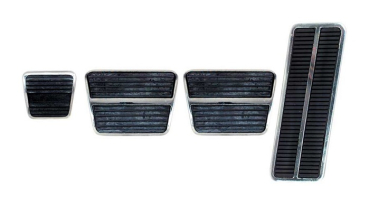 Pedal Pad Kit -B- for 1969-71 Chevrolet Camaro with Manual Transmission and Drum Brakes