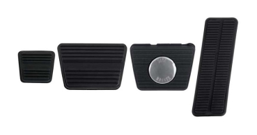 Pedal Pad Kit -A- for 1969-71 Chevrolet Camaro with Manual Transmission and Disc Brakes