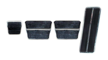 Pedal Pad Kit -B- for 1969-74 Chevrolet Nova with Manual Transmission and Drum Brakes
