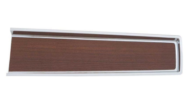 Deckel der Mittelkonsole für 1969-76 Dodge A-Body Modelle - Woodgrain