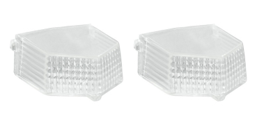 Back-Up Lamp Lenses for 1969 Cadillac - Pair
