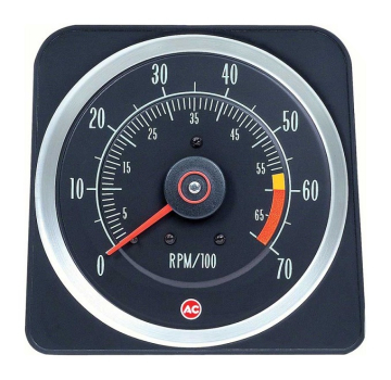 Tachometer for 1969 Chevrolet 396/375 HP and 427 - 6000 RPM