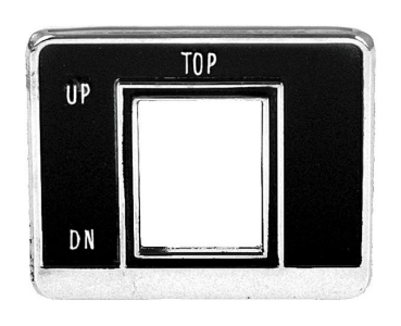 Convertible Top Switch Bezel for 1969 Chevrolet Camaro Convertible - TOP